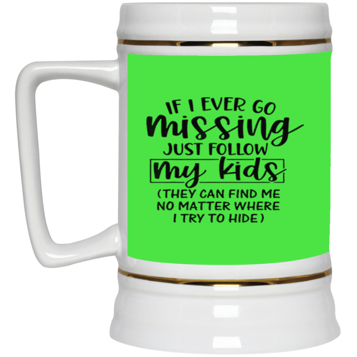 Missing-Beer Stein 22oz.