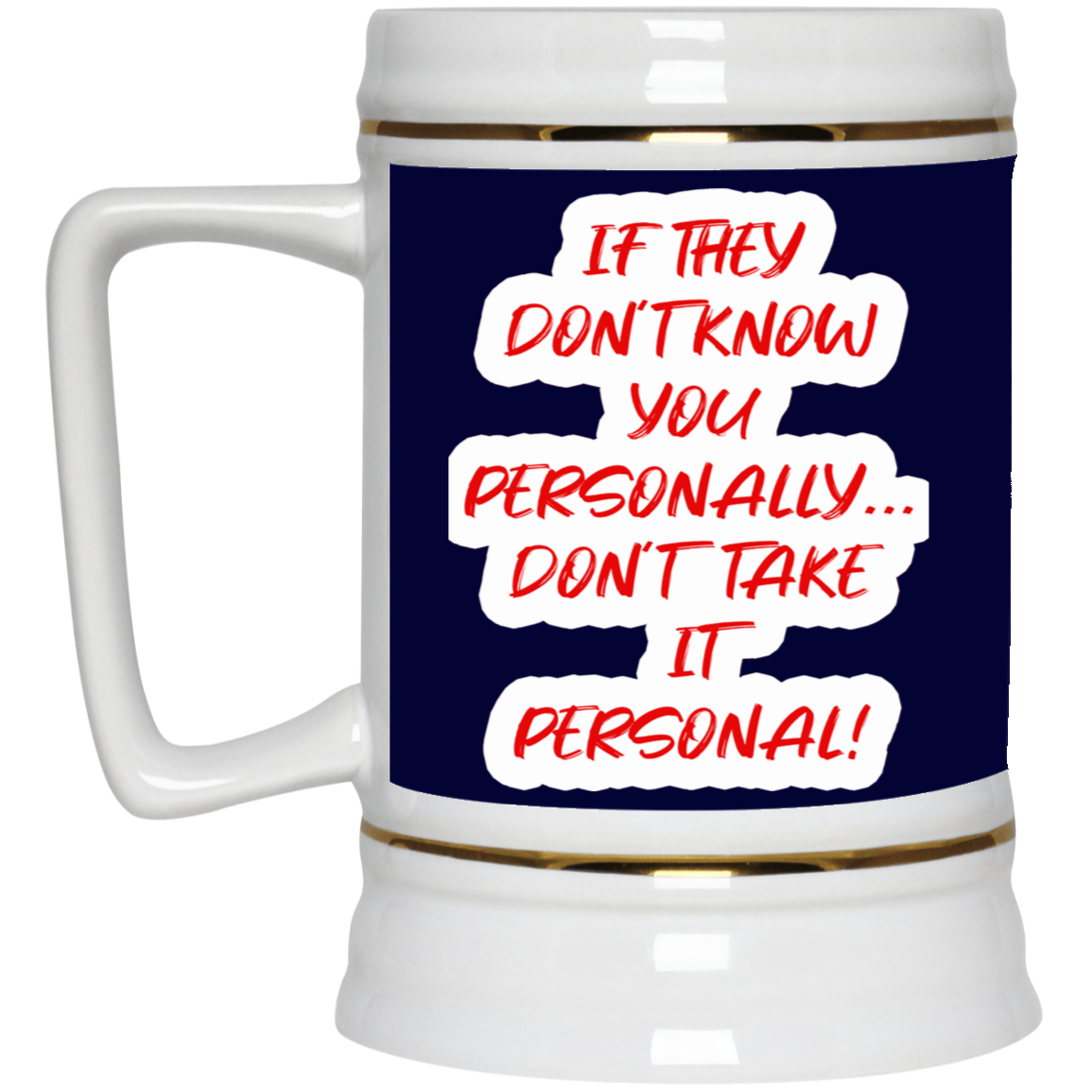 Personal-Beer Stein 22oz.