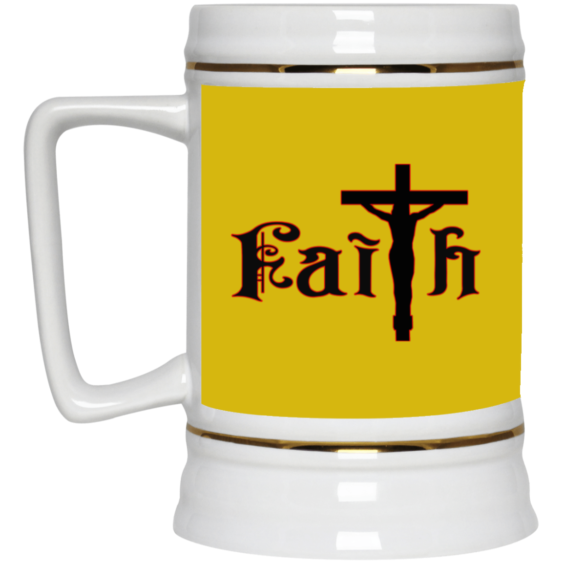Faith-Beer Stein 22oz.