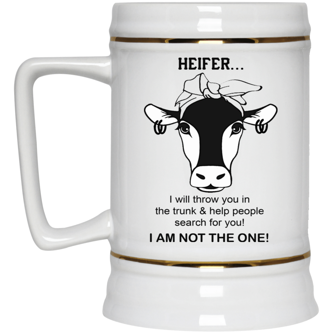 In the Trunk-Beer Stein 22oz.