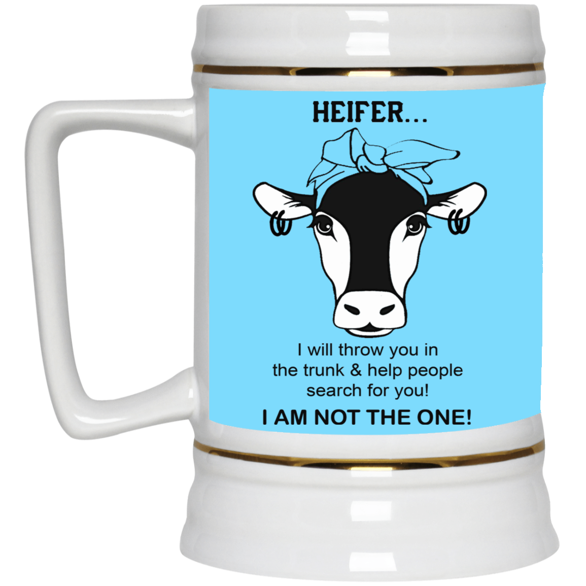 In the Trunk-Beer Stein 22oz.