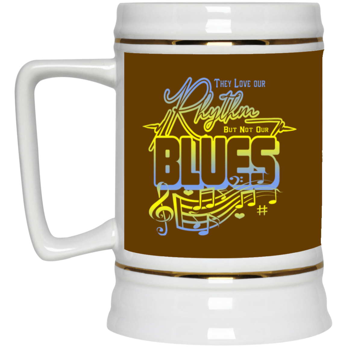 Rhythm And Blues-Beer Stein 22oz.
