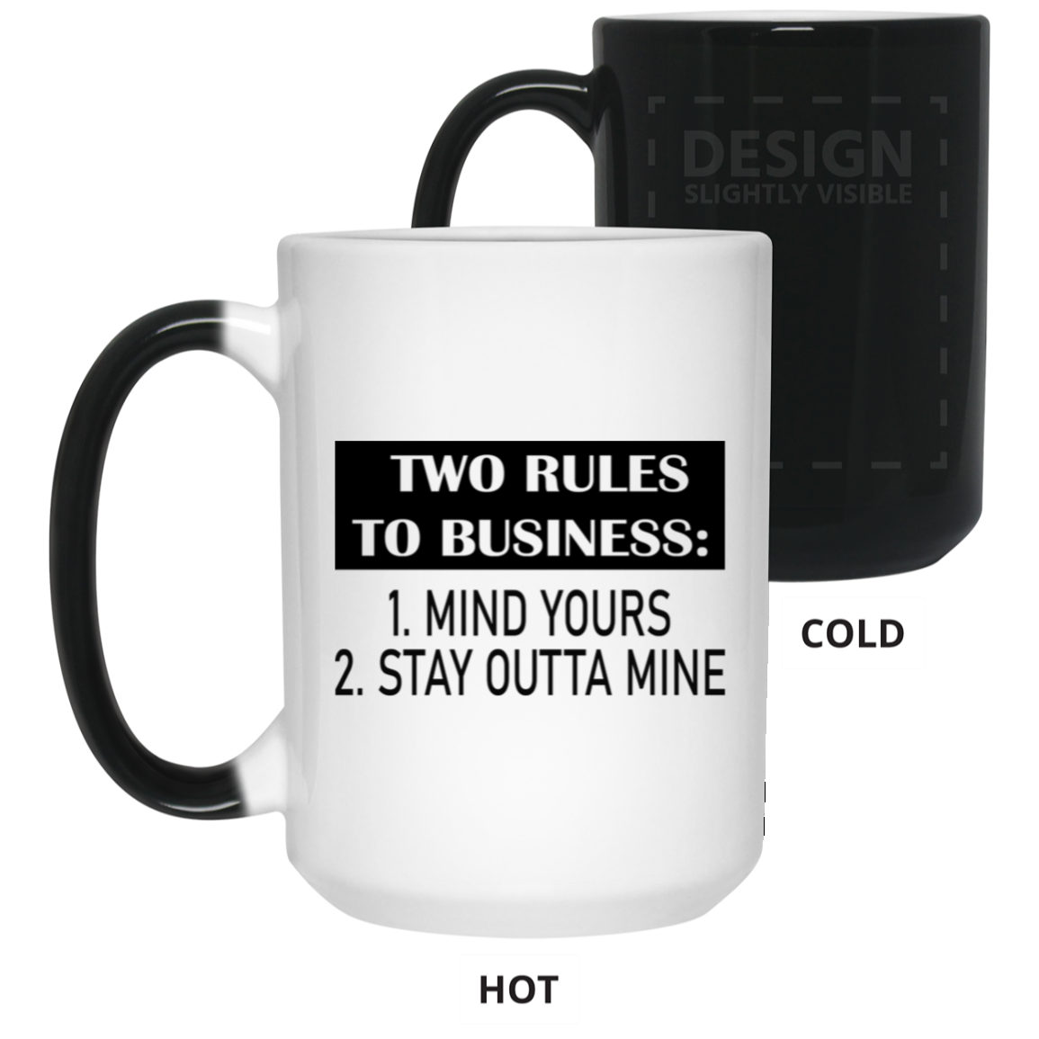 Business Rules-15oz Color Changing Mug
