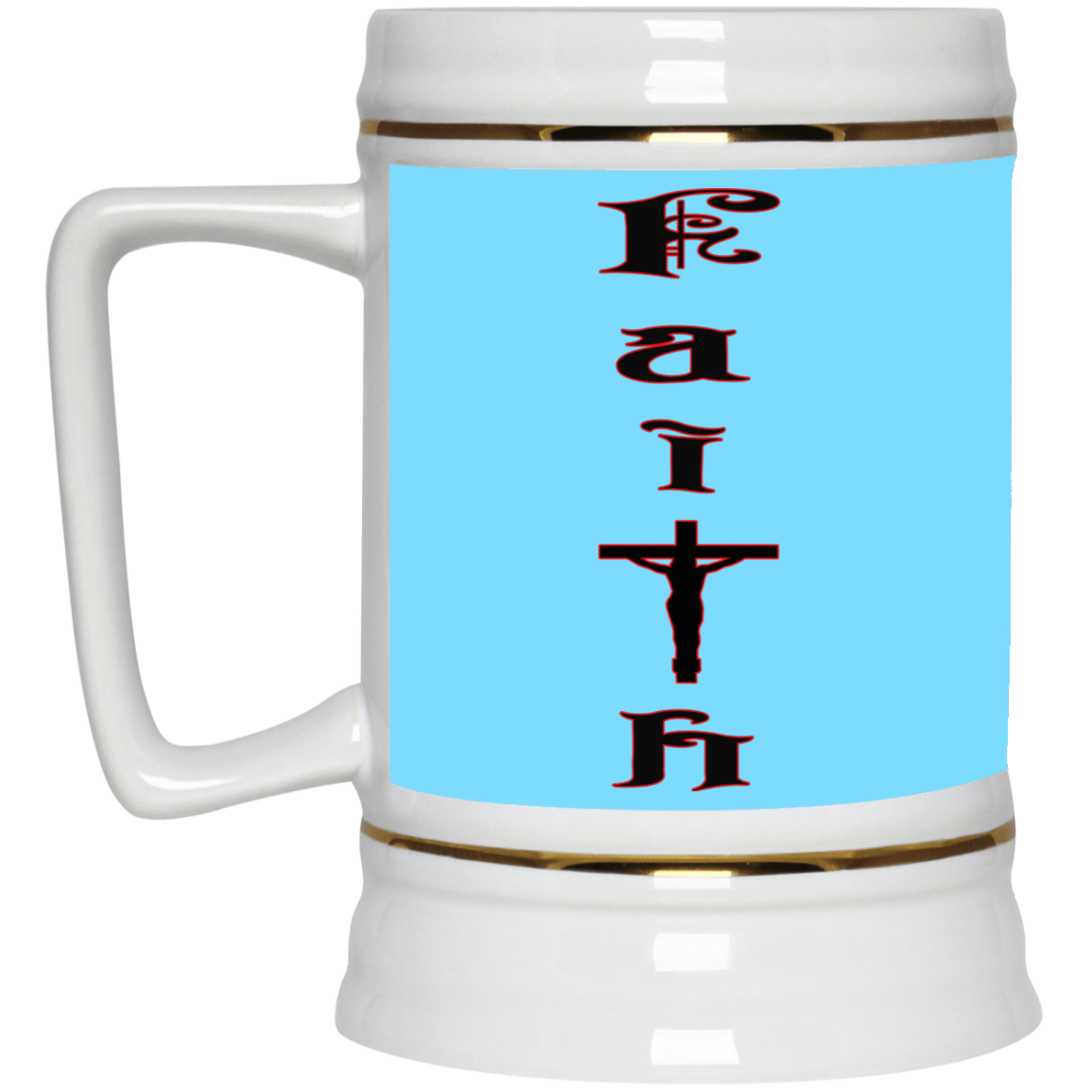 Faith-Beer Stein 22oz.