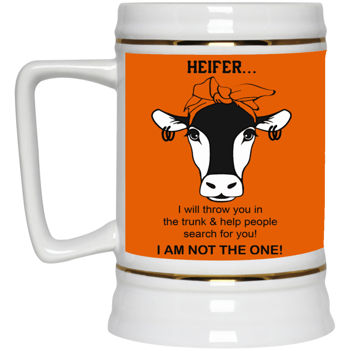 In the Trunk-Beer Stein 22oz.