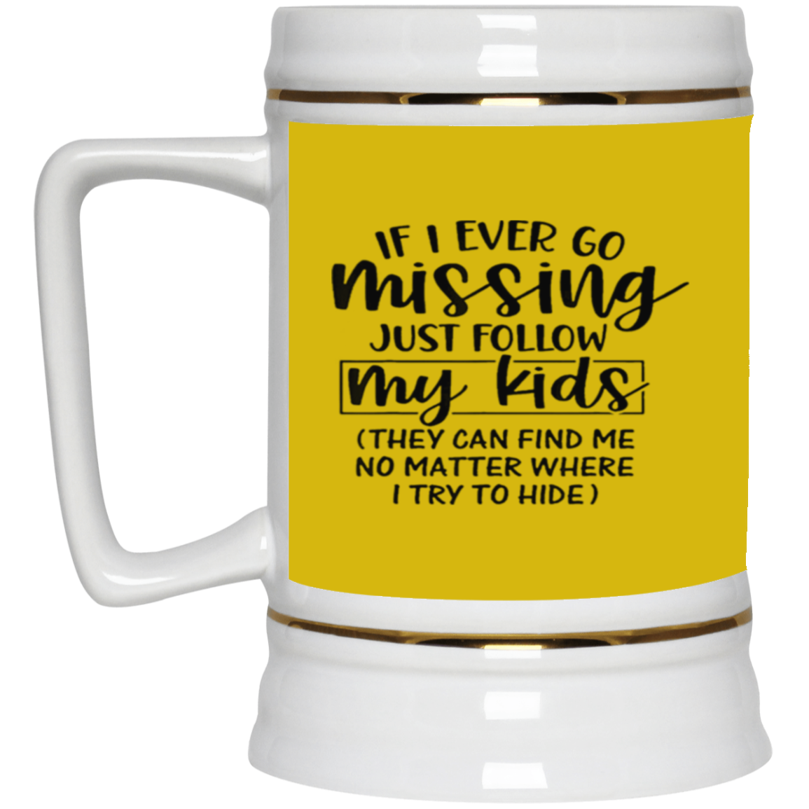 Missing-Beer Stein 22oz.