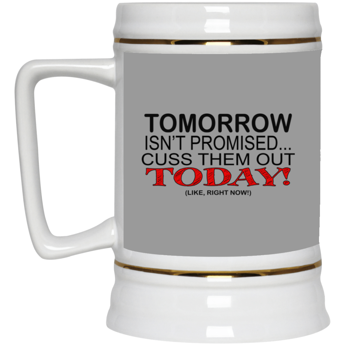 Cuss Them Out-Beer Stein 22oz.