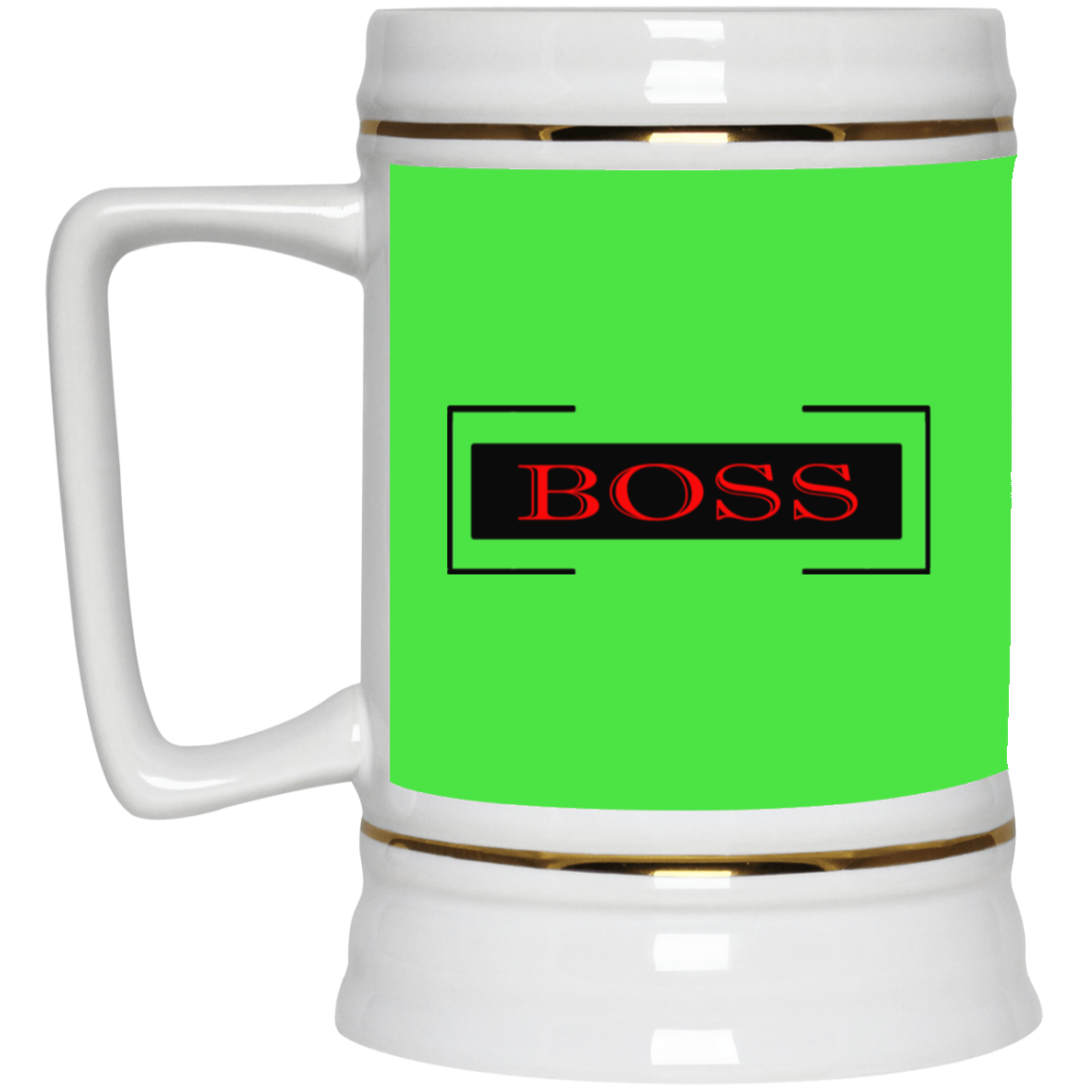 Boss-Beer Stein 22oz.