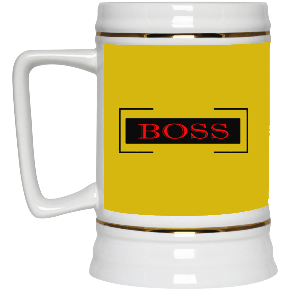 Boss-Beer Stein 22oz.