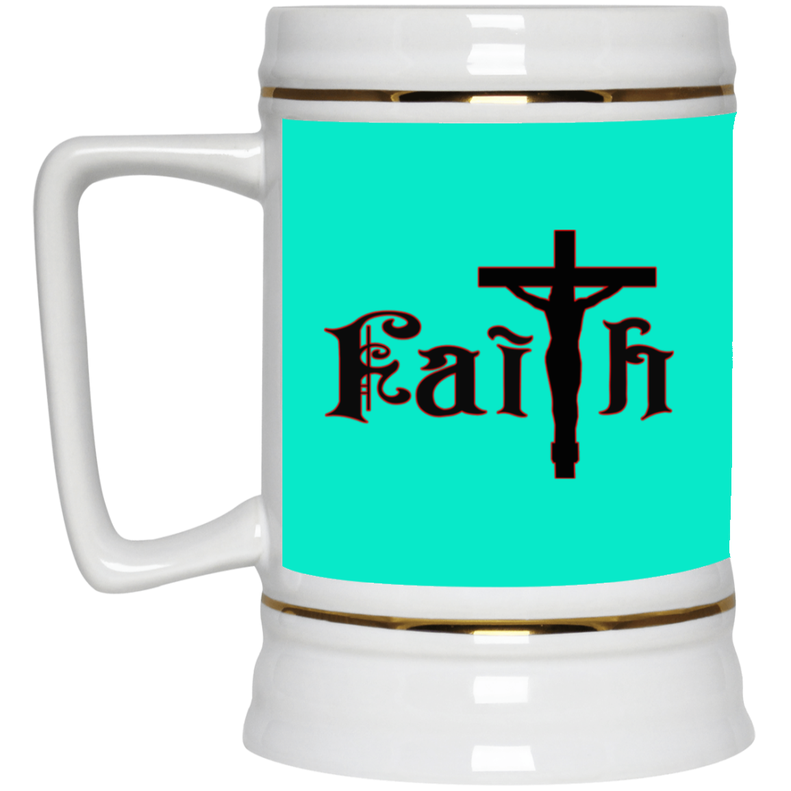 Faith-Beer Stein 22oz.