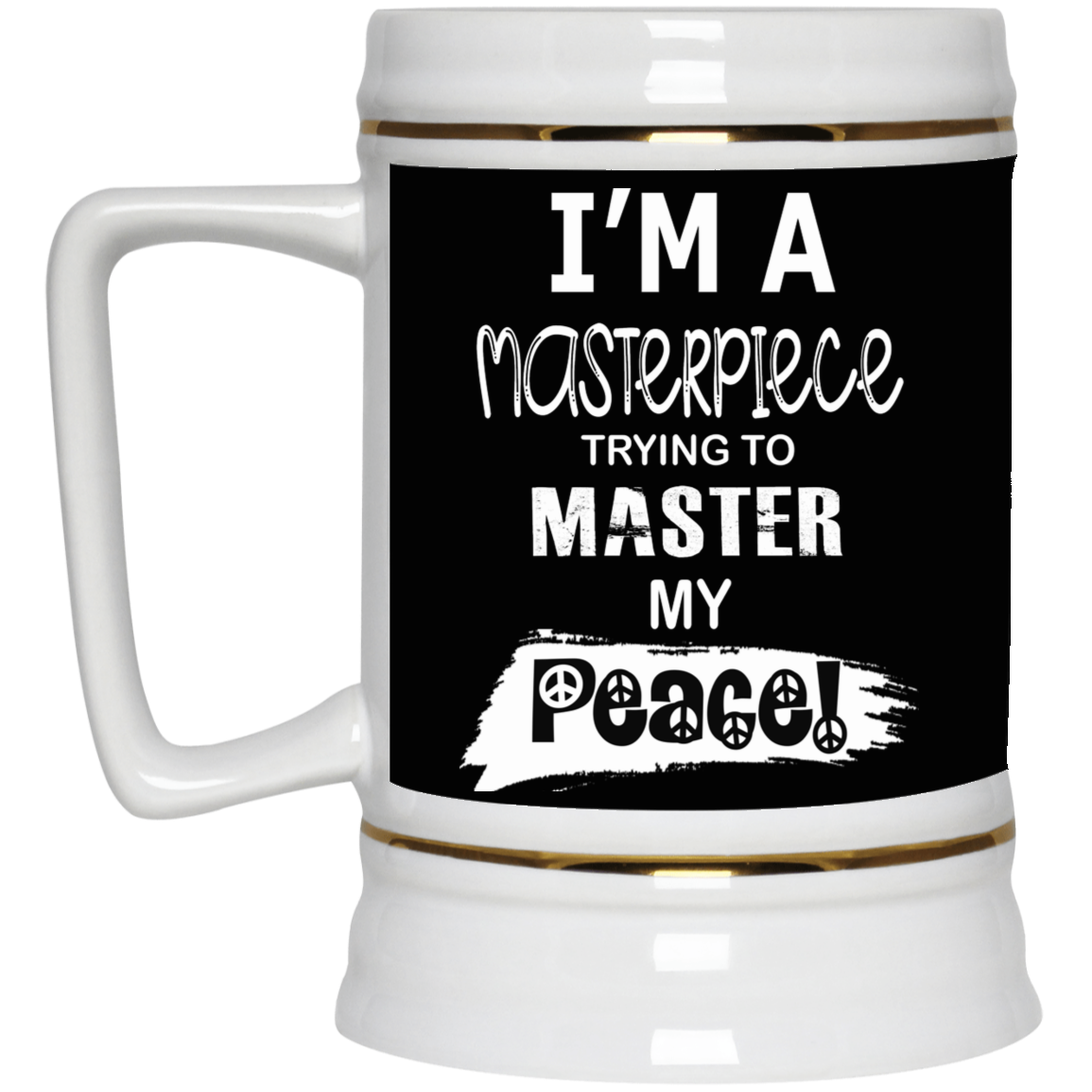 Master Peace-Beer Stein 22oz.