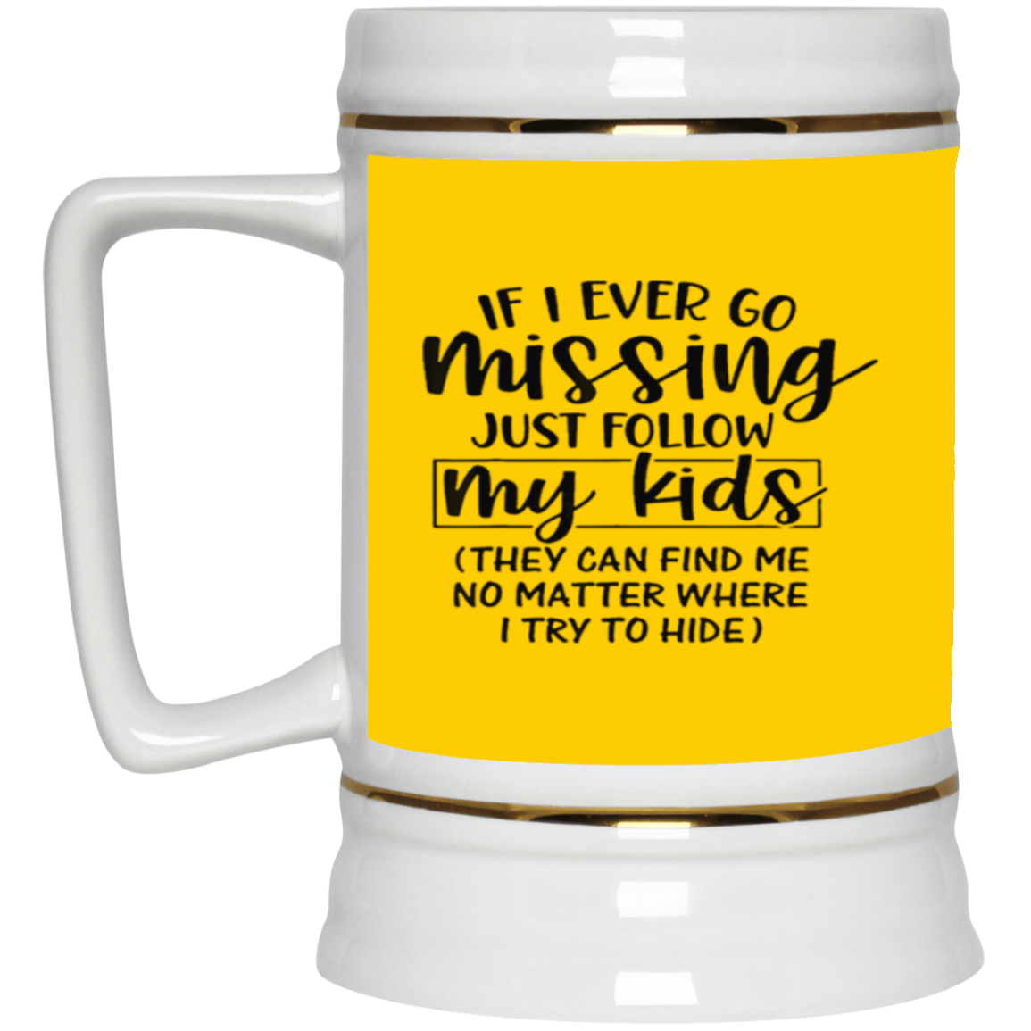 Missing-Beer Stein 22oz.