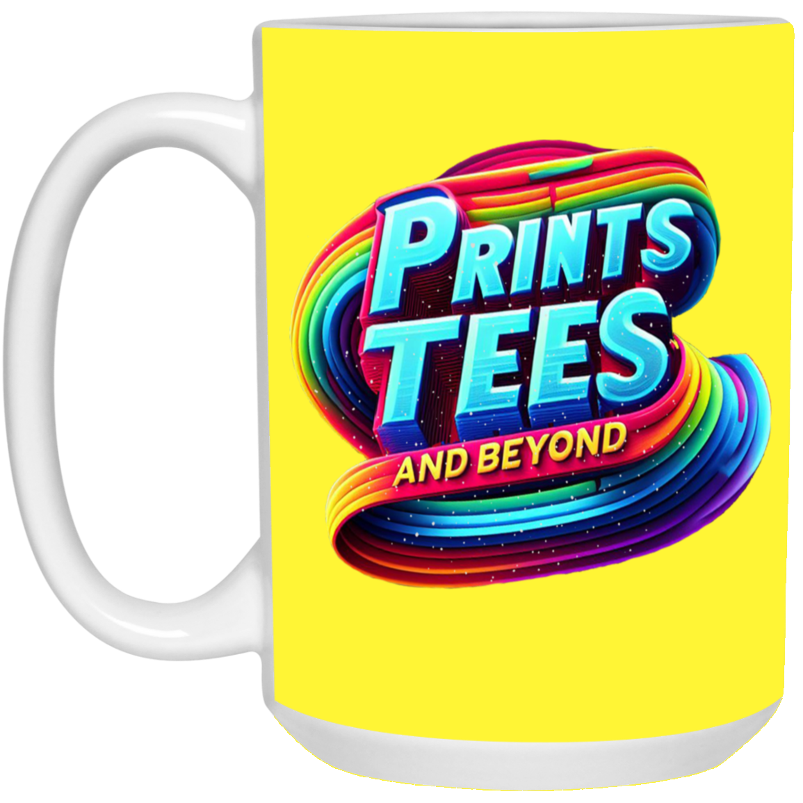 PTB-15oz Ceramic White Mug