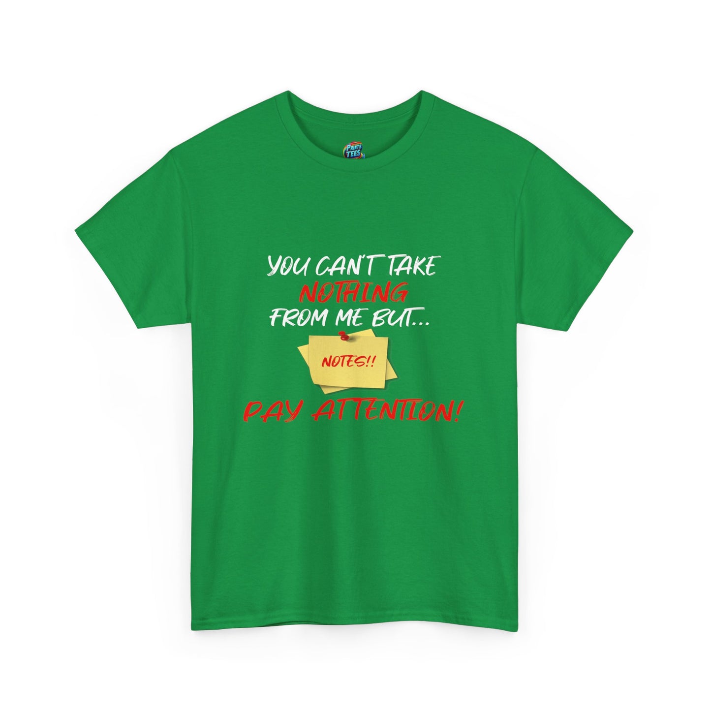 Notes-Heavy Cotton Classic Tee