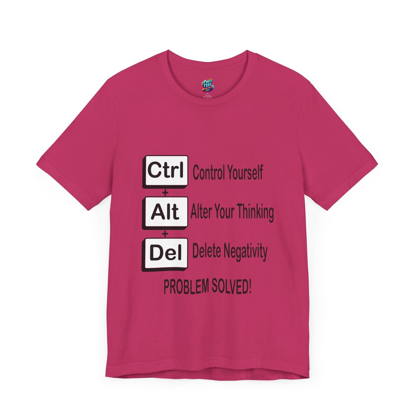 Ctrl-Alt-Del-Jersey Knit T-Shirt