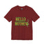 Hello Mother-Jersey Knit T-Shirt