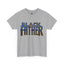 Black Father Panther Style-Heavy Cotton Classic Tee