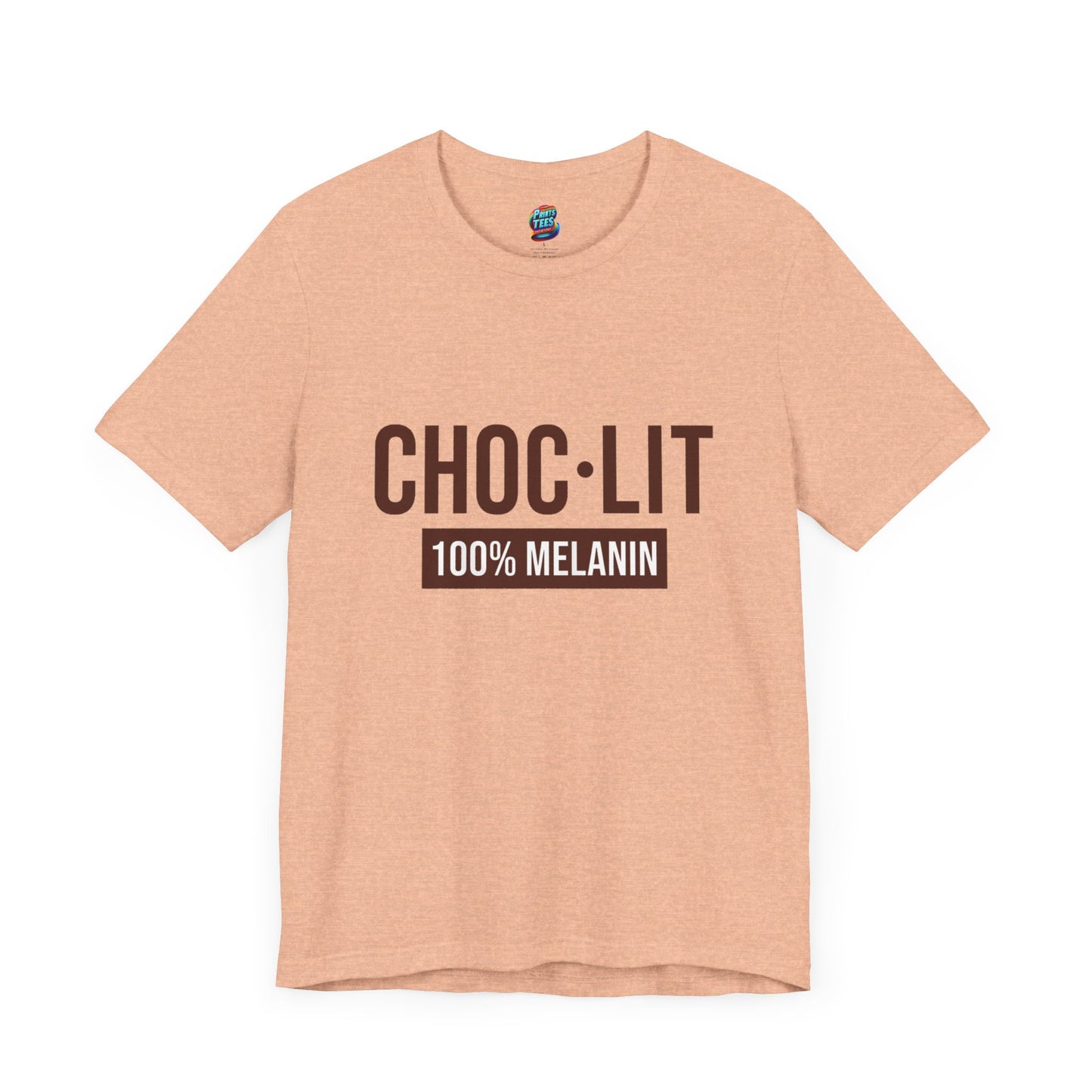 Choc-Lit-Jersey Knit T-Shirt
