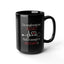 Stop Heart-Black Mug (11oz, 15oz)