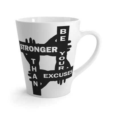 Be Stronger-Latte Mug, 12oz