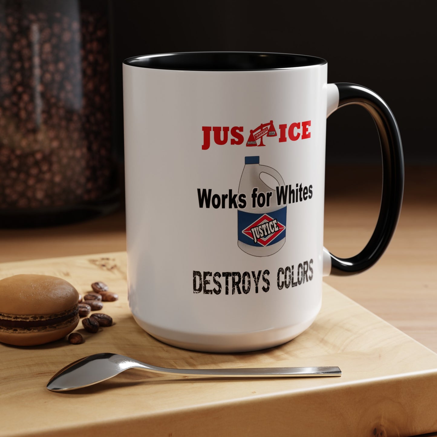 Justice System-Accent Coffee Mug (11, 15oz)