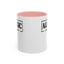 Allergic to Negative Energy-Accent Coffee Mug (11, 15oz)