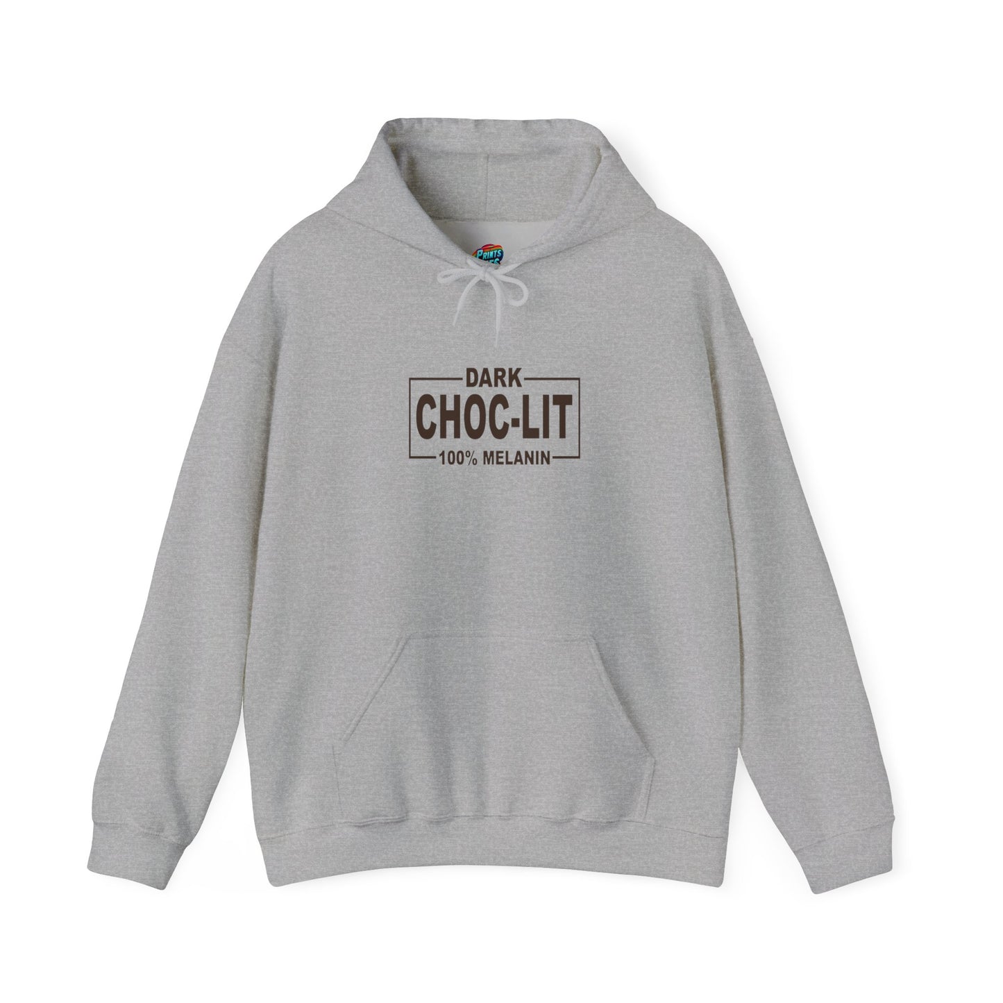 Dark Choc-Lit-Heavy Blend™ Classic Hoodie