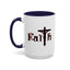 Faith-Accent Coffee Mug (11, 15oz)