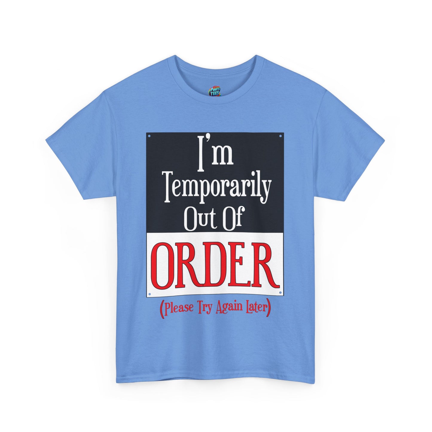Out Of Order-Heavy Cotton Tee
