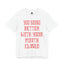 Mouth Closed-Jersey Knit T-Shirt