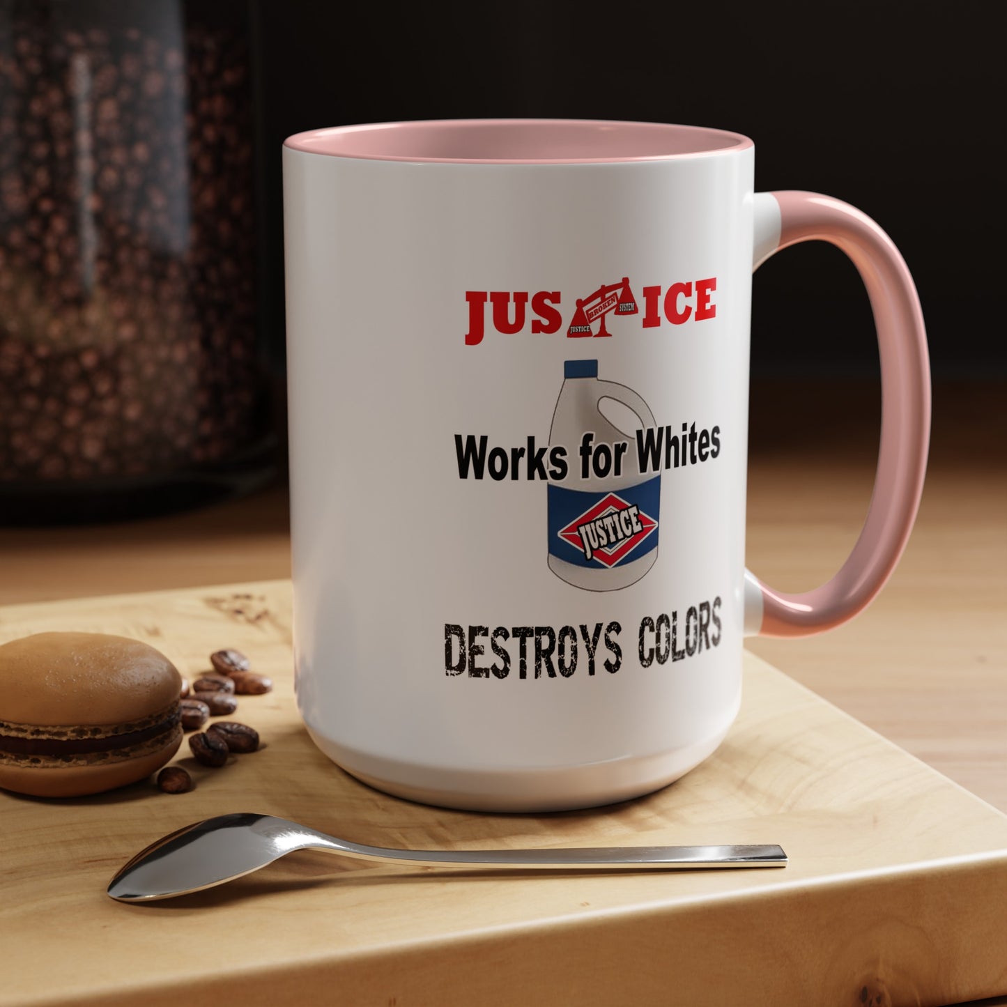 Justice System-Accent Coffee Mug (11, 15oz)