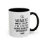Outsmarted-Accent Coffee Mug (11, 15oz)