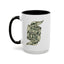 Root of Evil-Money-Accent Coffee Mug (11, 15oz)