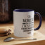 Outsmarted-Accent Coffee Mug (11, 15oz)