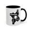 Be Stronger-Accent Coffee Mug (11, 15oz)