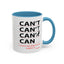 Through Christ-Accent Coffee Mug (11, 15oz)