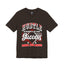 Hustle in Silence-Jersey Knit T-Shirt