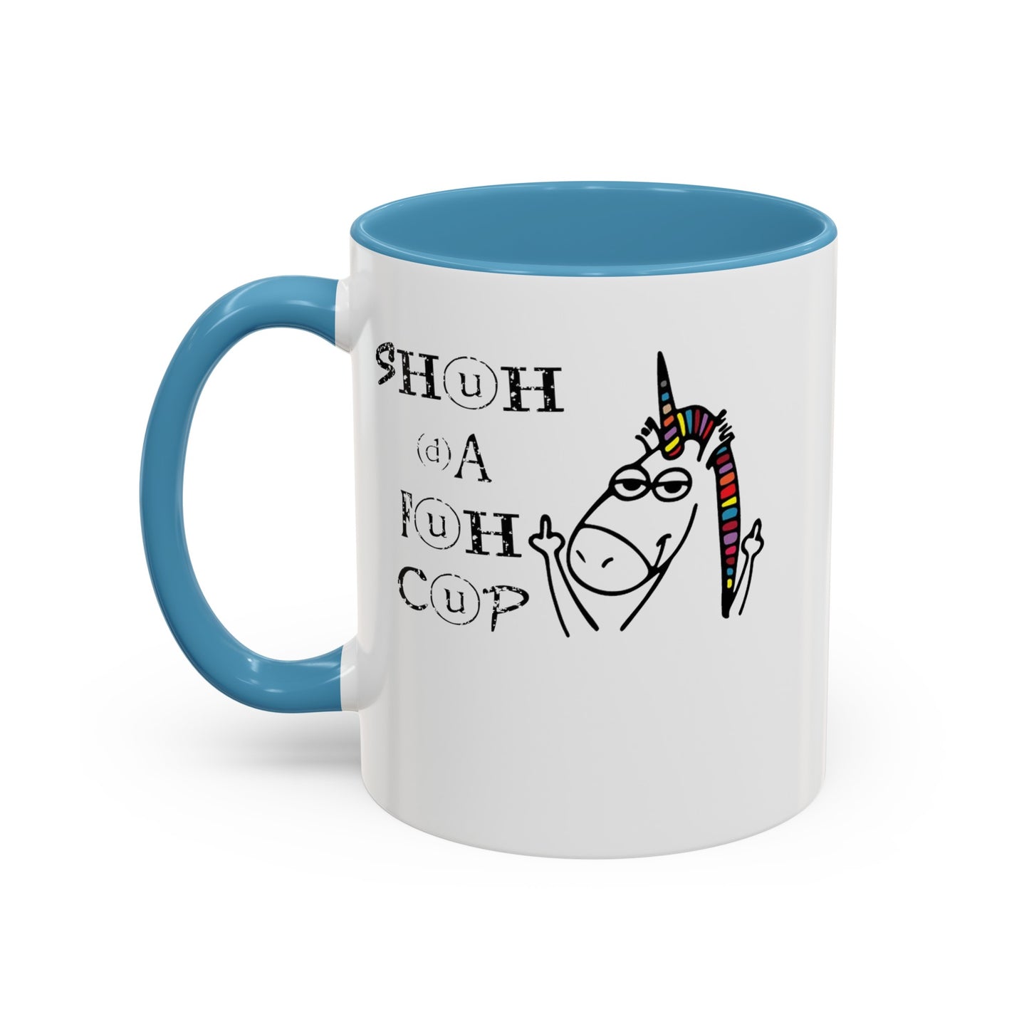 Shuhdafuhcup-Accent Coffee Mug (11, 15oz)