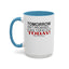 Cuss Them Out-Accent Coffee Mug (11, 15oz)