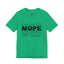Nope-Jersey Knit T-Shirt