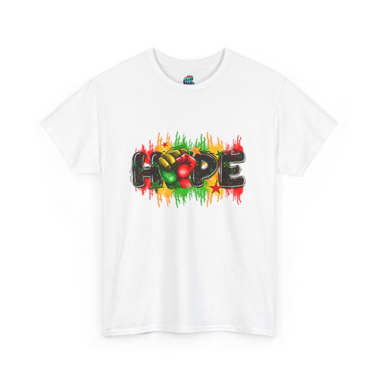 Hope Fist-Heavy Cotton Classic Tee