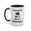 Overreact-Accent Coffee Mug (11, 15oz)