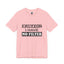 Caution-No Filter-Jersey Knit T-Shirt