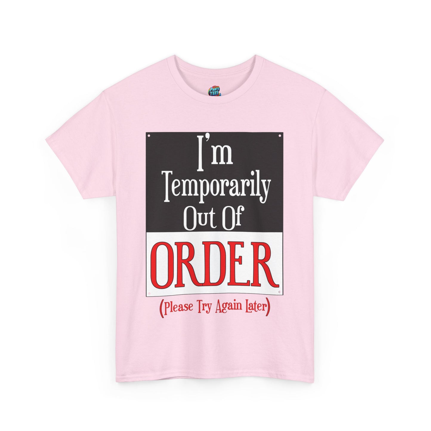Out Of Order-Heavy Cotton Tee