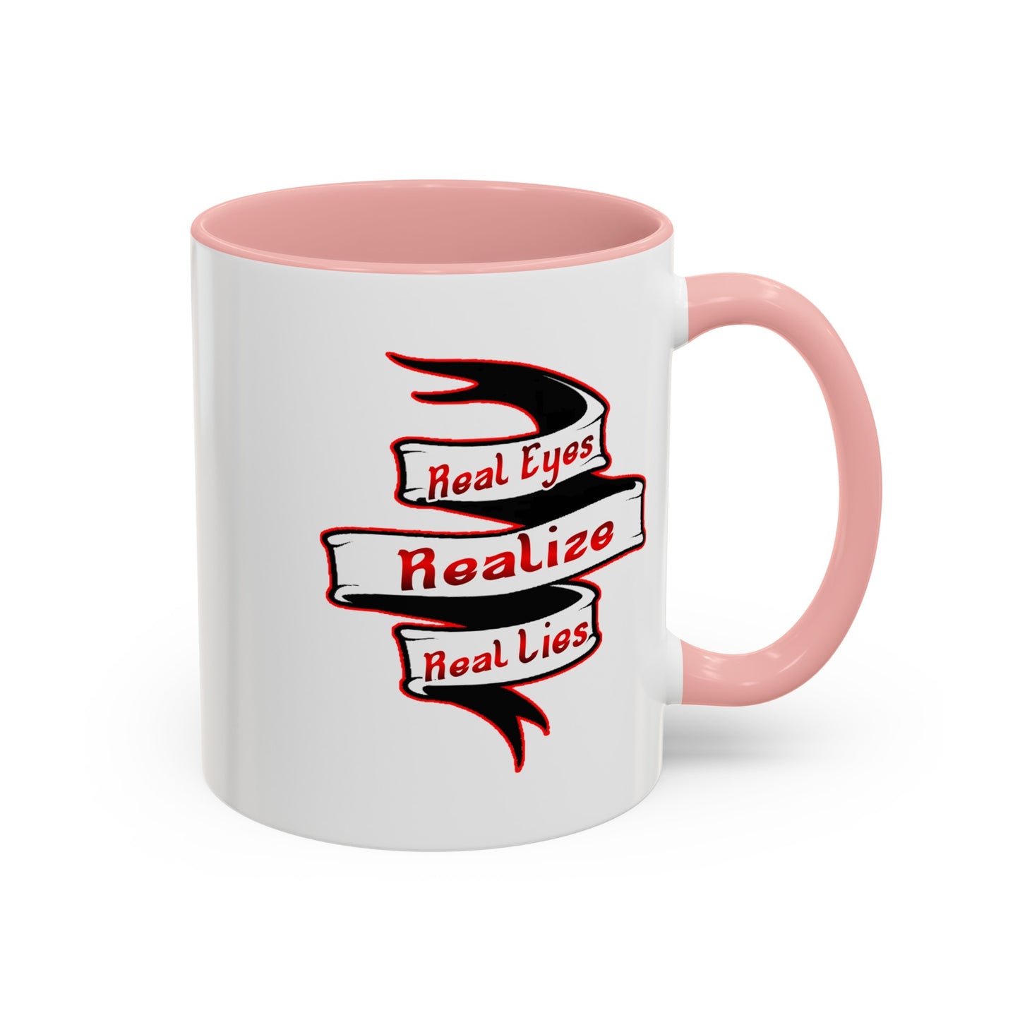 Real Eyes-Accent Coffee Mug (11, 15oz)