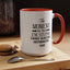 Outsmarted-Accent Coffee Mug (11, 15oz)