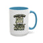 Scared Money-Accent Coffee Mug (11, 15oz)
