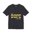 Sis Is Dope-Gold-Jersey Knit T-Shirt