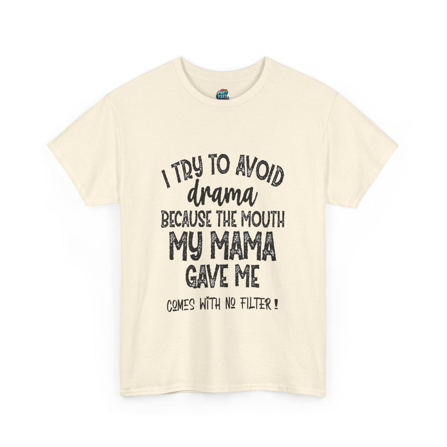 No Filter-Heavy Cotton Classic Tee