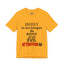 Root of evil-Attention-Jersey Knit T-Shirt